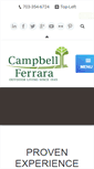 Mobile Screenshot of campbellferrara.com